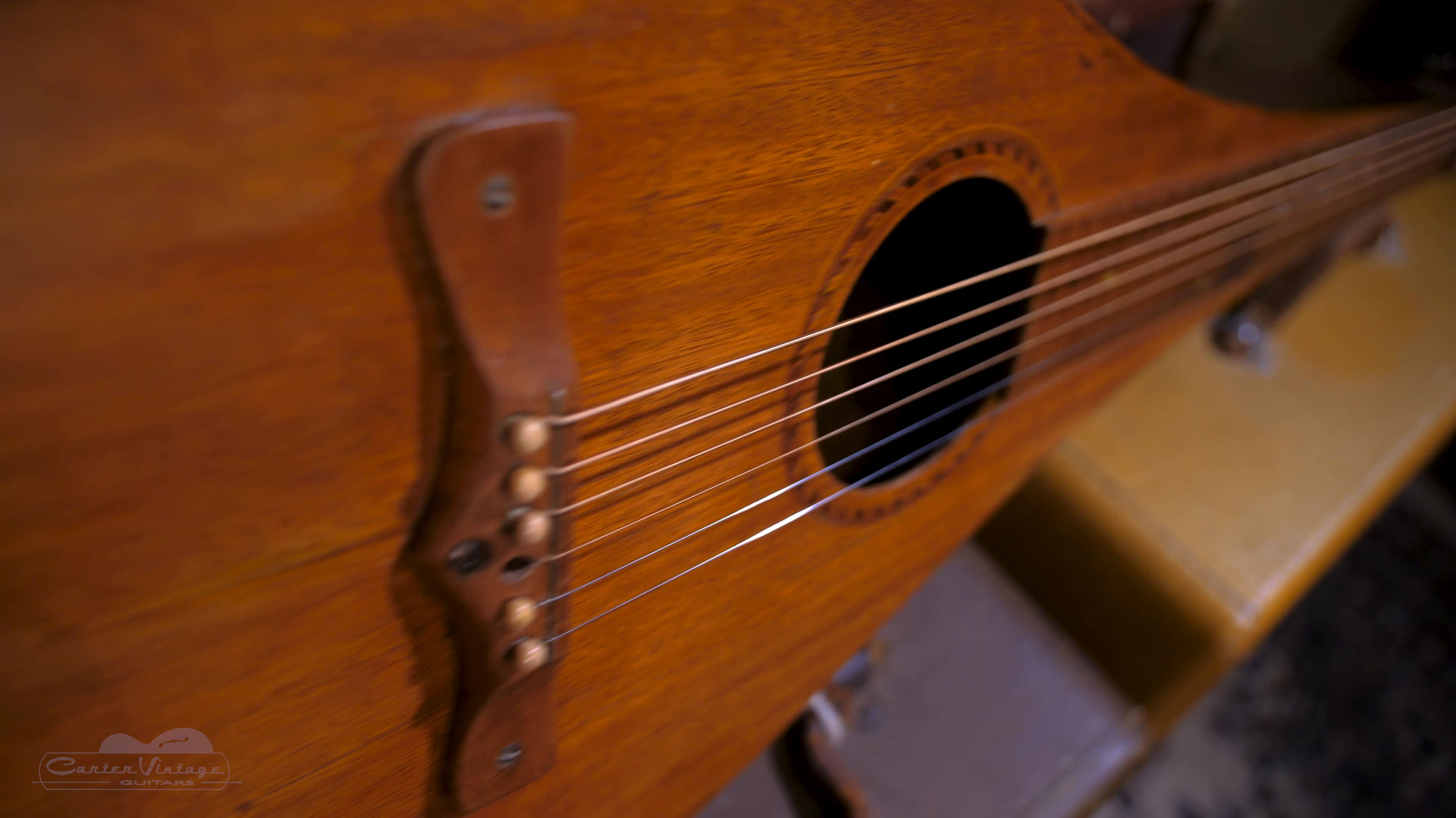 Knutsen Hawaiian Guitar - NEW AUDIO-WITH BUMPER